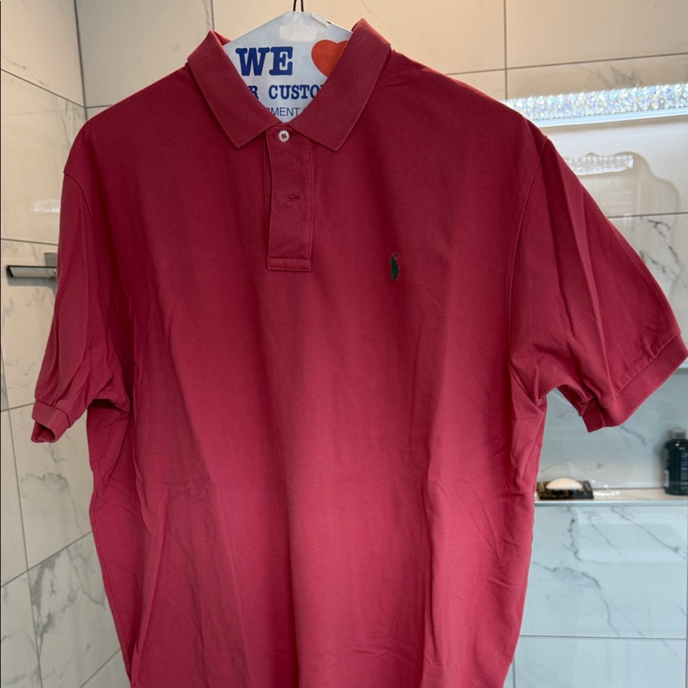 Polo by Ralph Lauren Men's Shirt - Rich Burgundy